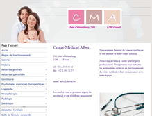 Tablet Screenshot of cmeda.be